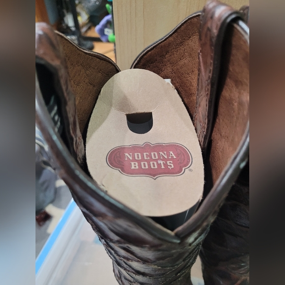 Nocona cowboy fishscale boots - Picture 3 of 7
